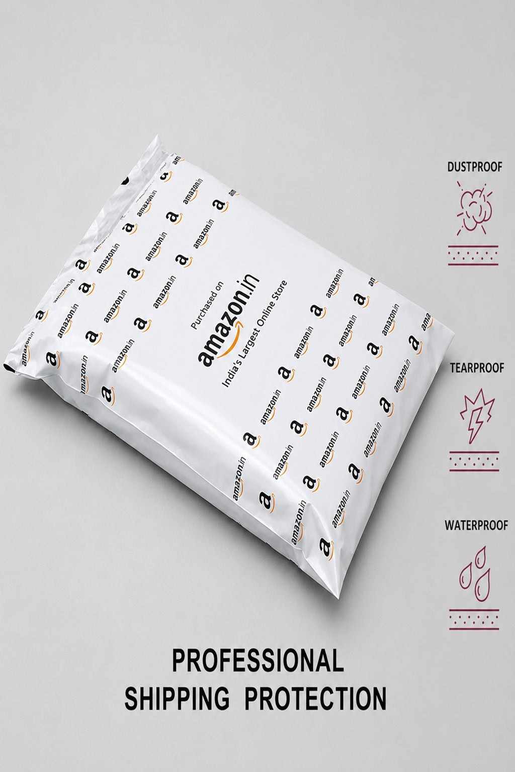 Amazon Ecommerce Packaging Bags | Secure & Waterproof Courier Poly Packs