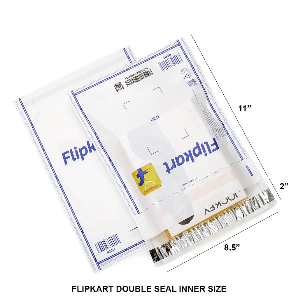 Flipkart Branded Poly Courier Bags | Tamper Proof Waterproof Packaging Bags for Ecommerce Shipping